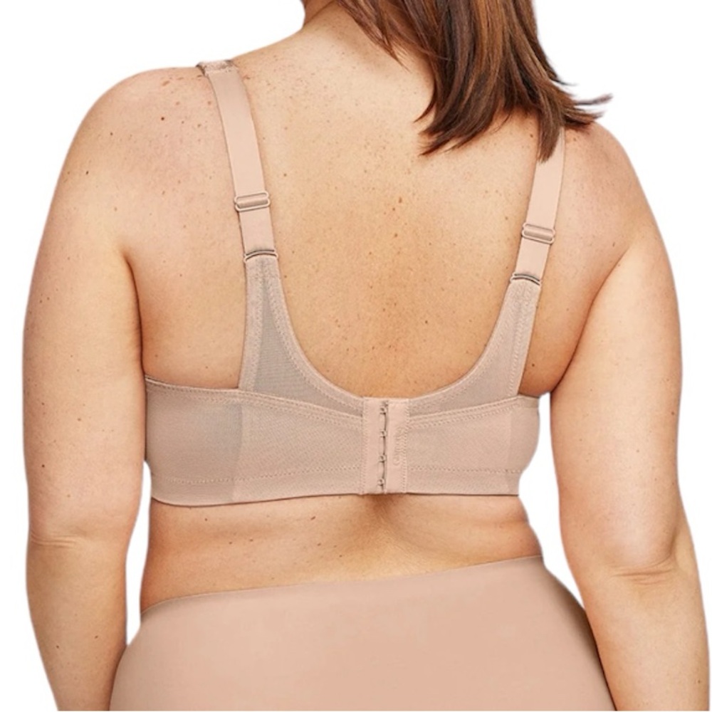 - Glamorise 34G MagicLift Firm Support Tan Seamless Bra! NEW! - Picture 3 of 16